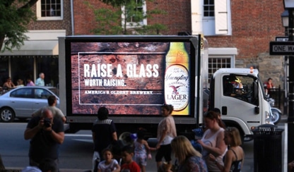 mobile digital billboard