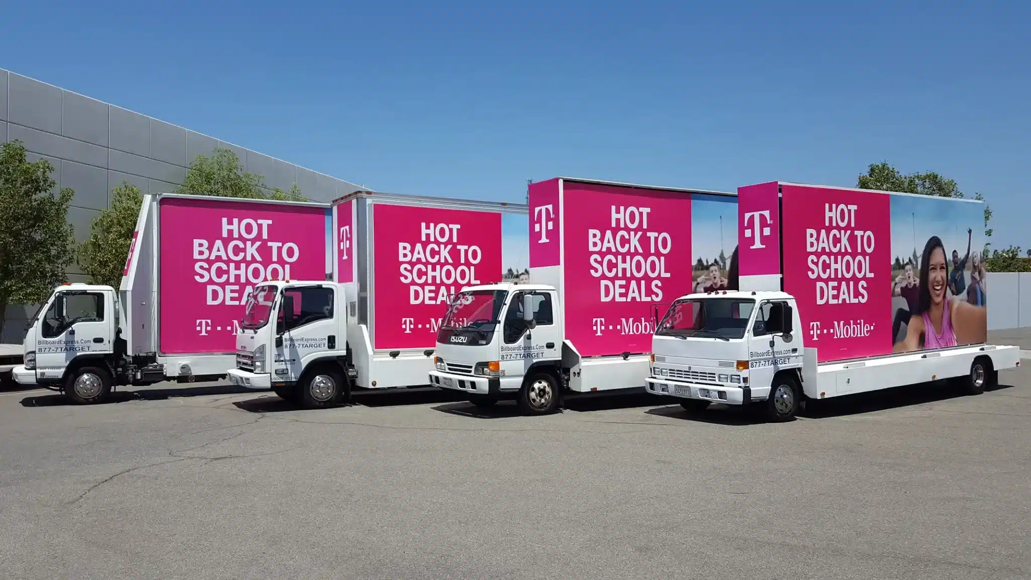 TMobile Mobile Billboards