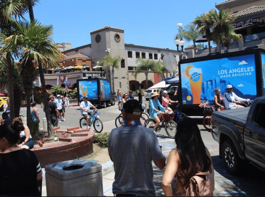 BlueMoon Digital Mobile Billboard Truck