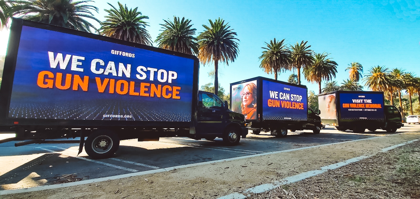 Los Angeles mobile billboards - led truck advertising