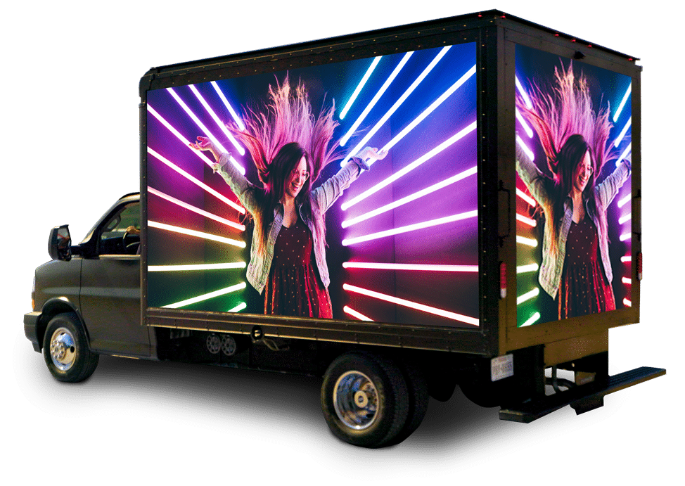 LED digital truck mobile billboard