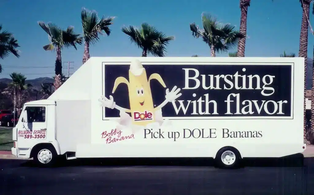 mobile billboard truck 1994