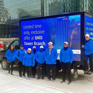 experiential marketing with led digital mobile billboard truck