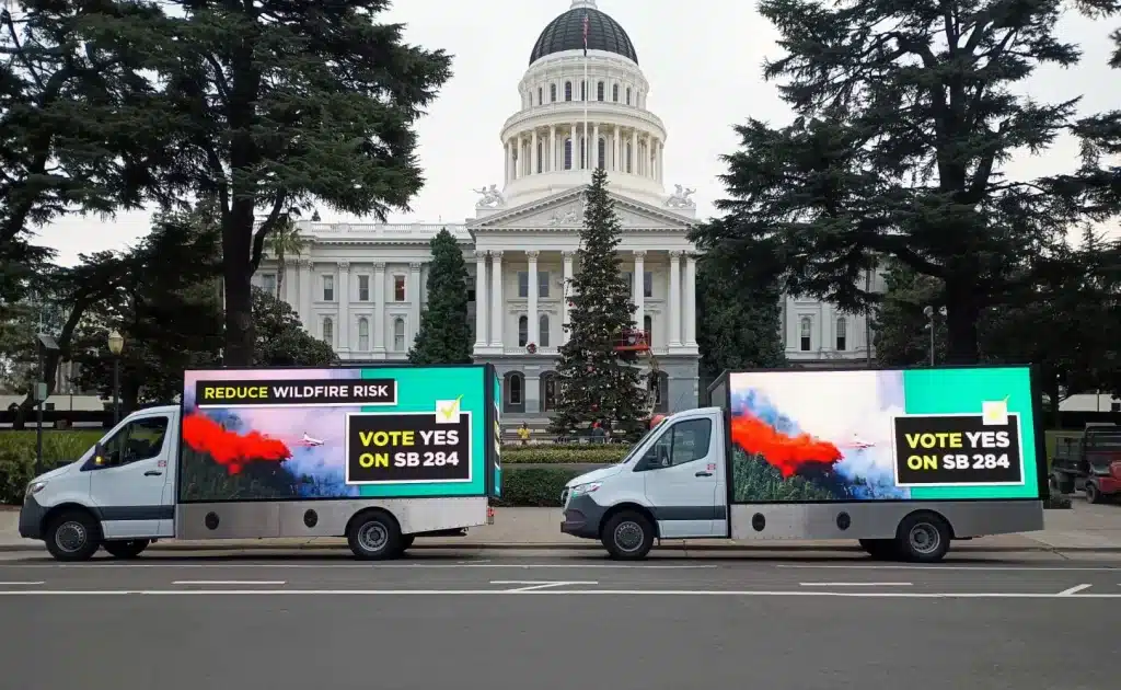 Sacramento Mobile Billboard Trucks