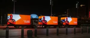 Mastering Your Outdoor Campaign with Mobile Billboards and LED Truck Advertising 14 mobile billboard advertising trucks displaying deadpool