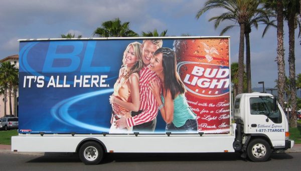 mobile billboard truck