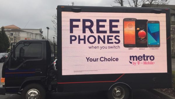 mobile advertising truck