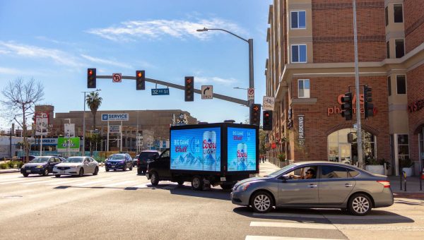 mobile billboard truck